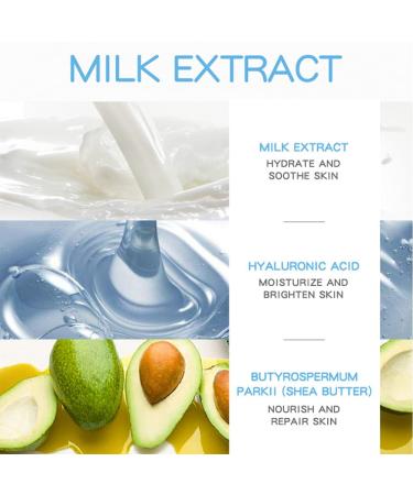 MIESCHER Face Milk Cream - Moisturizing Day & Night Cream for Women - Hydrating, Repairing, and Brightening Skin - Buy Online on SooperMarket.com