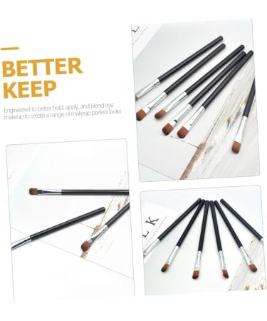 Baluue 100 Pcs Eye Shadow Brush Eye Applicator Salon Makeup Diffuser Thin Eyeliner Brush Artificial Fiber - Buy Online on SooperMarket.com