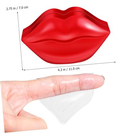 KOMBIUDA 2 Boxes Lip Mask Lipmask Lip Sheet Mask Portable Lip Gel Pads Sleeping Lip Gel Pads Lip Skin Mask Women Cosmetic Home Lip Moisturizing Tool Abundance Facial Mask Patch - Buy Online on SooperMarket.com