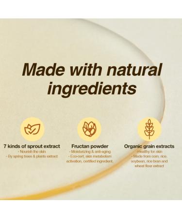 Maycoop Rice Toner 150mL - Hydrating Korean Facial Toner with Centella Asiatica & Birch Bark - Anti-Aging Nourishing Formula - Fast-Absorbing - 5.07 Fl Oz - Buy Online on SooperMarket.com