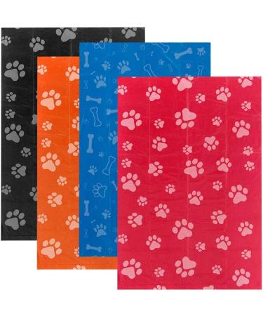 Best Pet Supplies Dog Poop Bags - 150 Leak Proof and Tear Resistant Bags for Outdoor Cleanup - Thick Plastic, Assorted Colors - Buy Online on SooperMarket.com