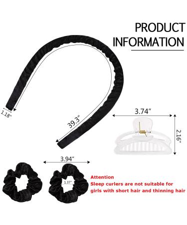 Shop Corated Heatless Curling Band - DIY Silk Hair Curler for Long & Medium Hair - Overnight Curls without Heat - Buy Online on SooperMarket.com