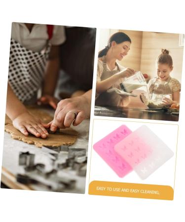 Zerodeko 2pcs Butterfly Epoxy Mold Chocolate Silicone Candle Molds Gum Cake Fondant Molds Soft 3 Cubes - Buy Online on SooperMarket.com