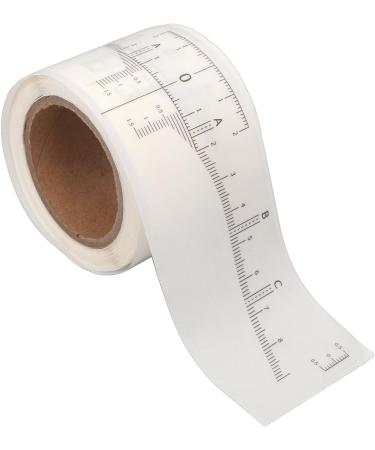 1 Roll Eyebrow Ruler Stencil Sticker Disposable Brow Ruler Transparency Eyebrow Sticker Clear Plastic Eyebrow Measuring Tool for Makeup Tool - Buy Online on SooperMarket.com