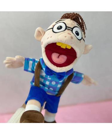 3pcs Jeffy Puppet Plush Toy Set - Soft Stuffed Hand Puppets for Kids Party Role-Playing - Buy Online on SooperMarket.com
