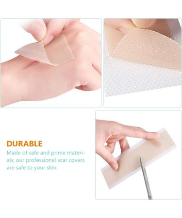 5Pcs Silicone Scar Sheets | CICA Care Gel Sheet for Surgery, Injury, Burns Scars | Wound Repair Dressings - Buy Online on SooperMarket.com