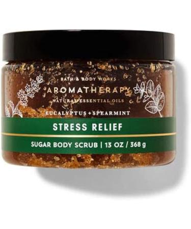 B&B Works AROMATHERAPY Stress Relief Eucalyptus Spearmint Sugar Scrub 13 Fl Oz - Buy Online on SooperMarket.com