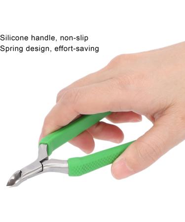 Hangnail Remover Nippers Silicone Stainless Steel Cuticle Cutter Spring Design Nail Clippers for Pedicure Shop for Manicure Store for Go Out for Travel - Buy Online on SooperMarket.com