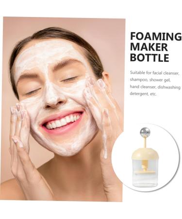 FOYTOKI Facial Cleansing Gel Bubbler Facial Cleaning Bubbler Face Foams Maker Bubble Foamer Wash Bubble Maker Cleansing Foams Maker Plastic Foaming Maker Bubbling Tool - Buy Online on SooperMarket.com