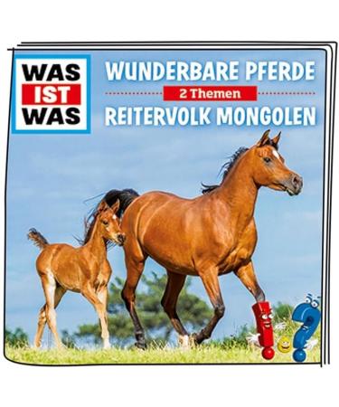 Tonies Hearing Characters for Toniebox - What is What: Wonderful Horses & Riding Folk Mongols | Kids' Radio Play (Ages 6+ 79 Minutes) - Buy Online on SooperMarket.com