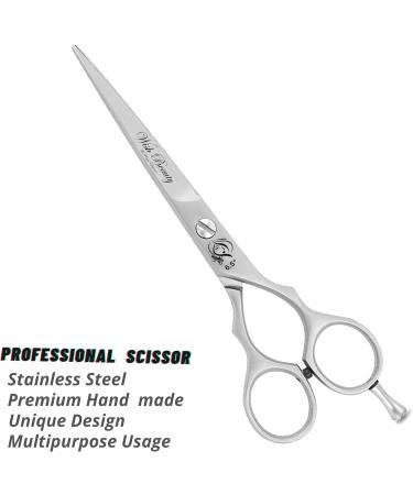 Wishbeauty Hairdressing Scissors for All Hair Type Hair Cutting Scissors for Hairdressers Barbers Professionals Personal use and for Beard or Moustache Trimming - Buy Online on SooperMarket.com