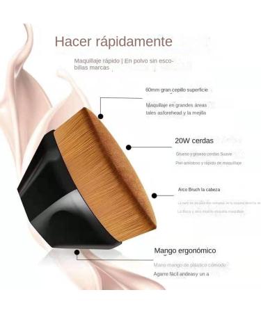Foundation Brush Makeup Brush No Powder Foundation Liquid Foundation Beauty Concealer Brush - Buy Online on SooperMarket.com