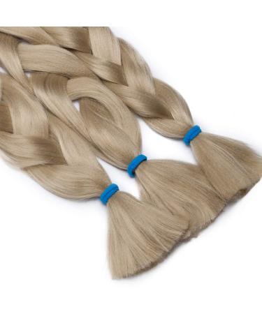 Tess Braids Extensions - Art Hair Crochet Jumbo Braids 1PC 165g | Mittelblond 100cm | Synthetic Braiding Hair #24 - Buy Online on SooperMarket.com