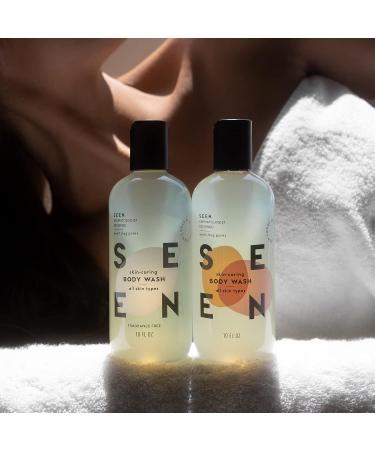 SEEN Fragrance-Free Body Wash 10oz - Non-Comedogenic & Non-Irritating - Dermatologist-Developed for Sensitive Skin - Eczema & Acne Safe - Buy Online on SooperMarket.com