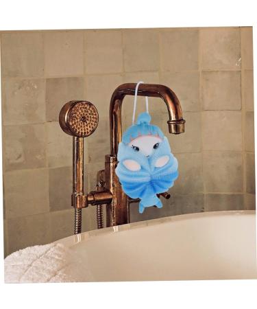 NOLITOY 6 Pcs Kids Bath Balls - Exfoliating Mesh Brush & Sponge Set | Cute Bath Scrubber for Children - Ideal for Newborns & Toddlers - Buy Online on SooperMarket.com