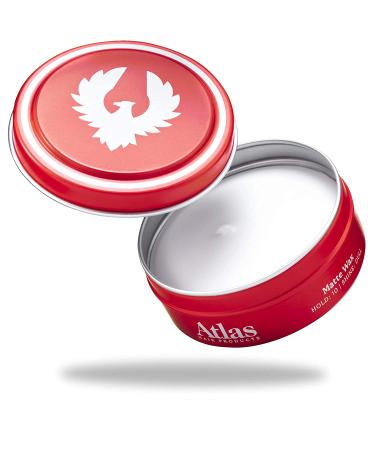 Atlas Matte Wax Pomade for Men | High Hold Hair Styling Product | Water Soluble | 2.4oz - Buy Online on SooperMarket.com