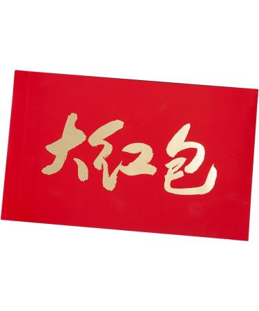 Folpus Chinese Lunar New Year Red Envelope Red Pocket Traditional Hongbao Hong Bao Wedding Red Packet for Wedding New Year Dowry - Buy Online on SooperMarket.com