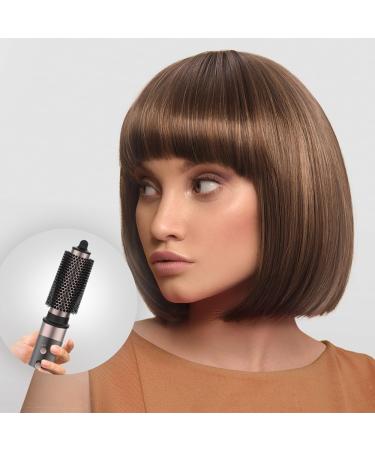 Cecotec Bamba CeramicCare Supersonic 6-in-1 Air Brush | 6 Interchangeable Heads | Ceramic Coating | 2 Speeds & 3 Temperatures - Black - Buy Online on SooperMarket.com