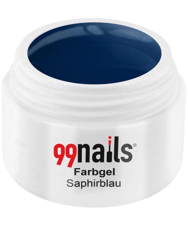 99nails Color Gel - Sapphire Blue 1 pack (1 x 5 ml)
