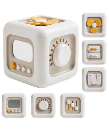Aronrave Montessori Toys from 1 year Busy Activity Cube Activity cube motoric toys baby fidget toys motor cub