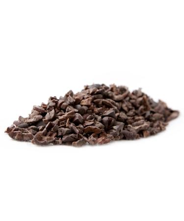 Organic Raw Vegan Kocao Nibs | Sugar-Free Noble Cocoa Chunks - 250g Theobroma Cacao by Pureeraw - Buy Online on SooperMarket.com