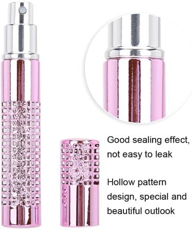 Verdant Touch Empty Perfume Bottle 5ml Empty Perfume Spray Bottle Refillable Essential Oil Travel Portable Atomizer Pink - Buy Online on SooperMarket.com