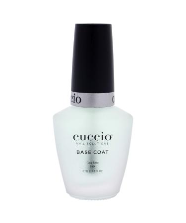 Cuccio Colour Nail Polish - Base Layer for Longer Wearing Polish - Prevents Chipping and Flaking - For Manicures And Pedicures - Nourishes Nails for Optimal Health - Base Coat - 0.43 Oz