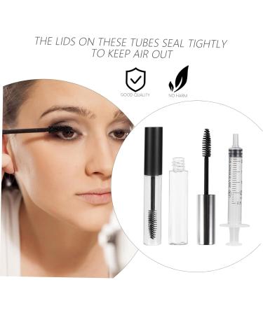 BELLIFFY 12pcs Mascara Tube Eyelash Cream Tube Empty Eyelash Tube Lash Kits Empty Eyeliner Tube Clear Plastic - Buy Online on SooperMarket.com