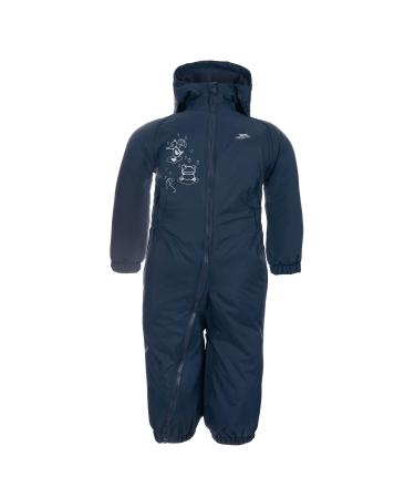 Trespass Kids' Waterproof Drip Drop Outdoor Rain Suit 18-24 Months Navy