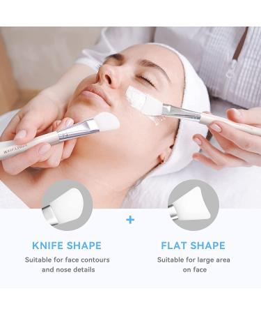 9-in-1 Face Mask Mixing Bowl Set with Brushes & Tools - White | FASPLENDOR - Buy Online on SooperMarket.com