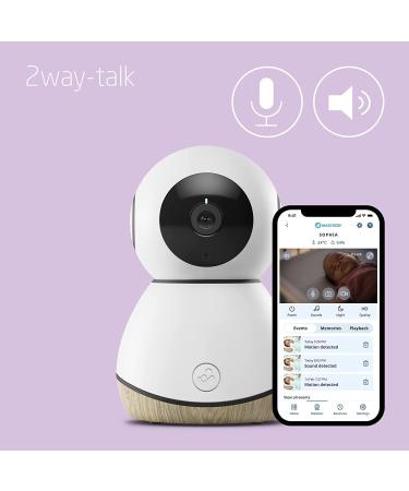 Maxi-Cosi See Baby Monitor: 1080p HD Camera, WiFi Streaming, Compatible with Alexa & Google Assistant - Buy Online on SooperMarket.com
