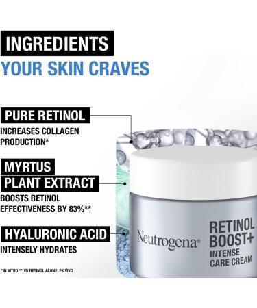 Neutrogena Retinol Boost+ Intense Care Cream - Buy Online on SooperMarket.com