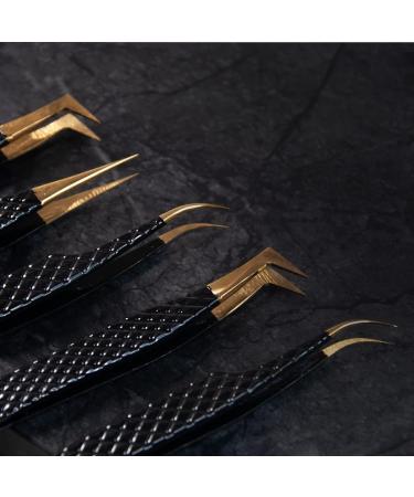 Crystal Lashes Tweezers Penguin + Simple for Separation - Buy Online on SooperMarket.com