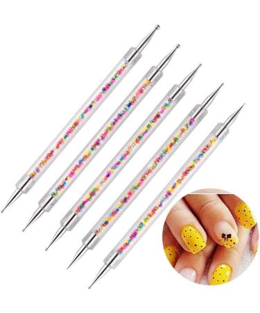 Desikixudy Nail Art Pen Pedicure Crystals Silicone Manicure Nail Point Drill Pen Drawing Polish Rhinestones Picker Pen - Buy Online on SooperMarket.com