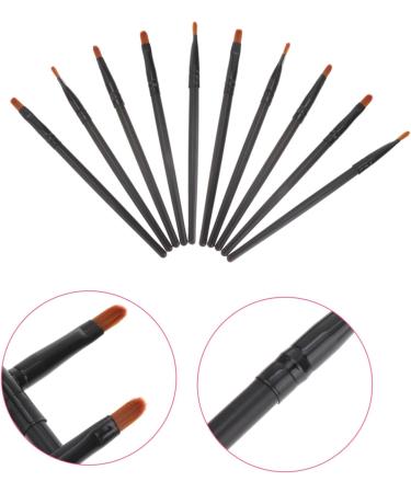 Baluue 30 Pcs Nose Shadow Brush Liquid Makeup Eye Make up Tool Liquid Blush Brush Artificial Fiber Black 13x0.8cmx3pcs Blackx3pcs - Buy Online on SooperMarket.com