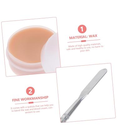 Buy Housoutil Halloween Scar Cream Makeup Set - Special Effects Spatula & Water Dipper for Realistic Modeling | International Shipping Available - Buy Online on SooperMarket.com