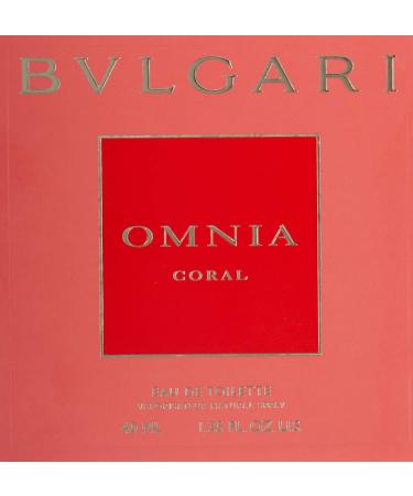 Bvlgari Omnia Coral Eau De Toilette Spray for Women 1.35 Ounce 1.35 Fl Oz (Pack of 1) - Buy Online on SooperMarket.com