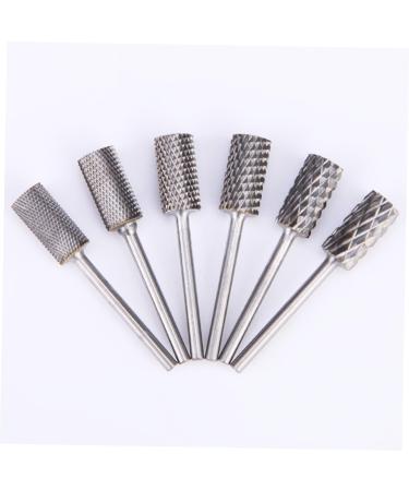 minkissy Cuticle Drill Bit Nail File Bits Cuticle Bit Nail Drill Bits Manicure Drill Bits Cuticle Nail Bit Nail Drill Tips Nail Grinding Head Nails Drill Bits Accessories Tungsten Steel - Buy Online on SooperMarket.com