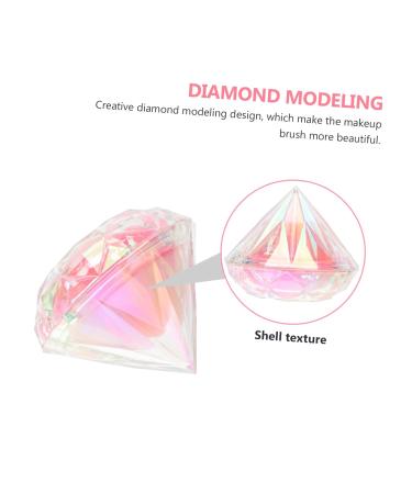 NOLITOY Diamond Shaped Makeup Brush Set | Professional Blush & Foundation Brushes for Women | Creative Cosmetic Tools for Flawless Makeup - Buy Online on SooperMarket.com