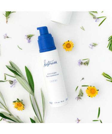 Kosterina Extra Virgin Daily Face Moisturizer | Hydrating & Soothing Natural Cream with Antioxidants Olive Oil & Squalene | 1.7 oz (50ml) - Shop Internationally - Buy Online on SooperMarket.com