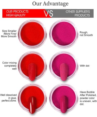 Shine Glitter Hexagon Sequins Dip Powder Nails - 28g/Box, Long-Lasting, No UV Light Needed - Buy Online on SooperMarket.com