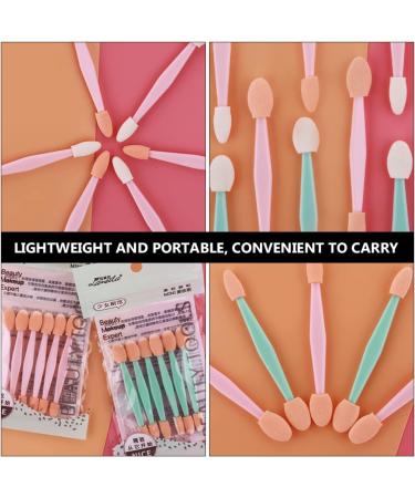 Baluue 2 Sets Eye Shadow Brush Eyeshadow Sponge Applicator Make Eyeshadow Brush Sponge Sponges Non Latex 7.4X1cmx2pcs As Shownx2pcs - Buy Online on SooperMarket.com