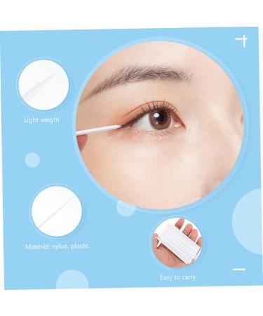 Baluue 200 Pcs Disposable Eyeliner Brush Makeup Eye Tool Makeup Eyeliner Brush Eyeliner Fiber Brush Cosmetic Brush Cosmetic Eye Brush Eyeliner Brush Makeup Brush Applicator 9x6.5cmx2pcs Whitex2pcs - Buy Online on SooperMarket.com