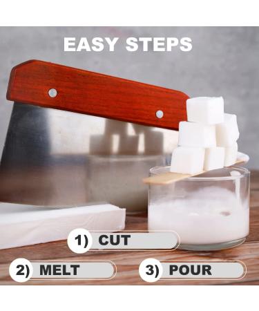 Primal Elements Shea Butter Glycerin Soap Base for Soap Making - Vegan, Cruelty Free, 5lb - White - Buy Online on SooperMarket.com