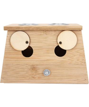 Moxibustion Box - 3 Types Moxa Sticks Burner | Popular Bamboo Box for Health Care & Healing Therapy (2 Holes) - Buy Online on SooperMarket.com