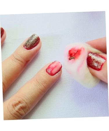 Buy NOLITOY 3pcs Makeup Cotton Balls & Nail Polish Remover - Skin Cleansing Cloths for Manicure & Nail Art - Mini Nail Polishing Pads (2x2cm) - International Shipping Available - Buy Online on SooperMarket.com