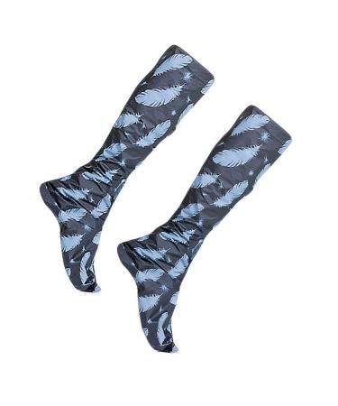 1 pair of foot mask socks with foot peeling foot care mask feet peeling foot peel mask with cracked heels socks for heels moisturizing removal removal aluminum platinum paper