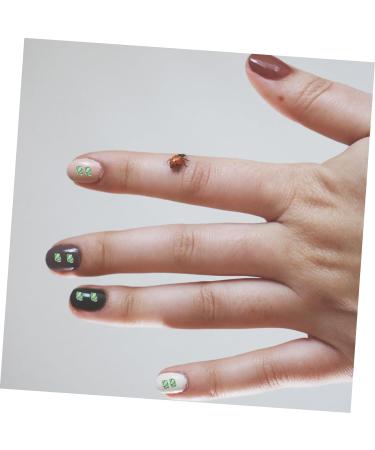 HAPINARY 1 Glass Chip Manicure Fillers Nail Art Charms Manicure Charms DIY Nail Art Crushed Glass DIY Glass Fillers Nail Crushed Glass Shiny Nail Stickers Nail Art Stone DIY Epoxy Filling 0.5X0.3cm Green - Buy Online on SooperMarket.com
