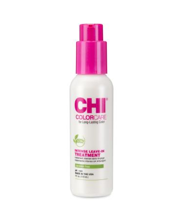 CHI ColorCare Intense Leave-In Treatment Multi-Benefit Hair Product Intensely Revives & Nourishes Dull Hair Sulfate Paraben & Cruelty-Free 4 Oz