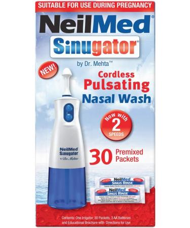 NeilMed Sinugator - Dual Speed Cordless Pulsating Nasal Wash 1 count - Buy Online on SooperMarket.com